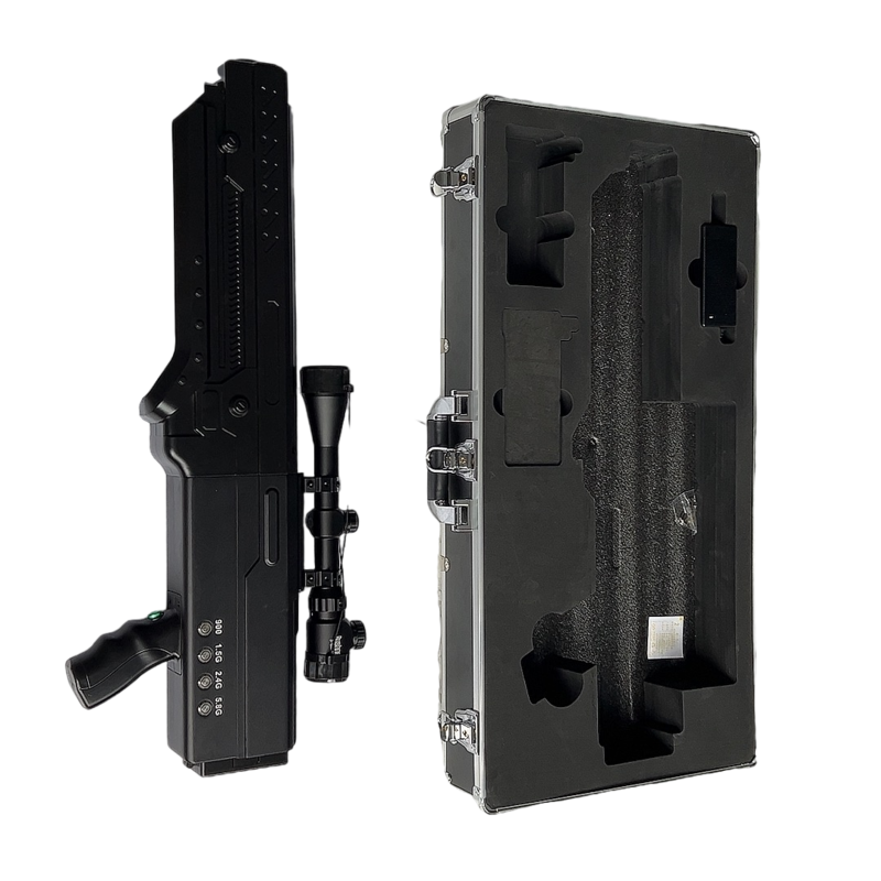  秦淮手持便携式枪型低空防御反制四通道A型