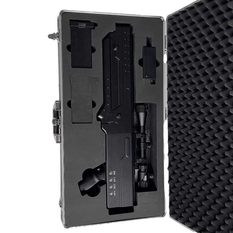  秦淮手持便携式枪型低空防御反制四通道B型