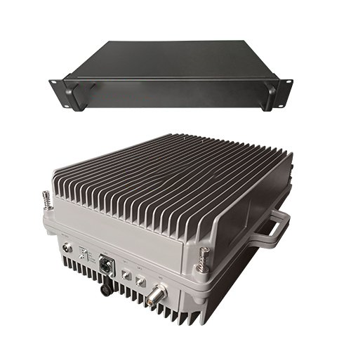  秦淮TETRA800数字警用集群数字光纤直放站远近端机