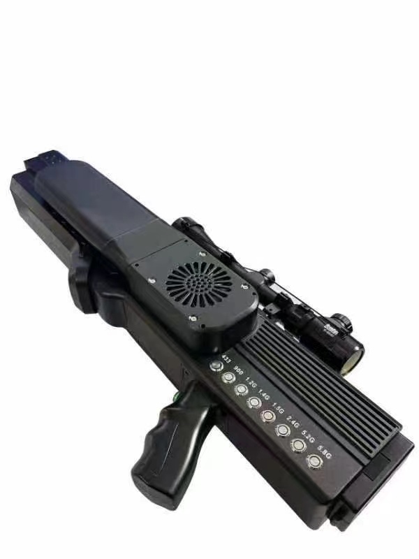  秦淮手持便携式枪型低空防御反制八通道